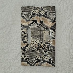 Nine West Snakeskin Clutch
